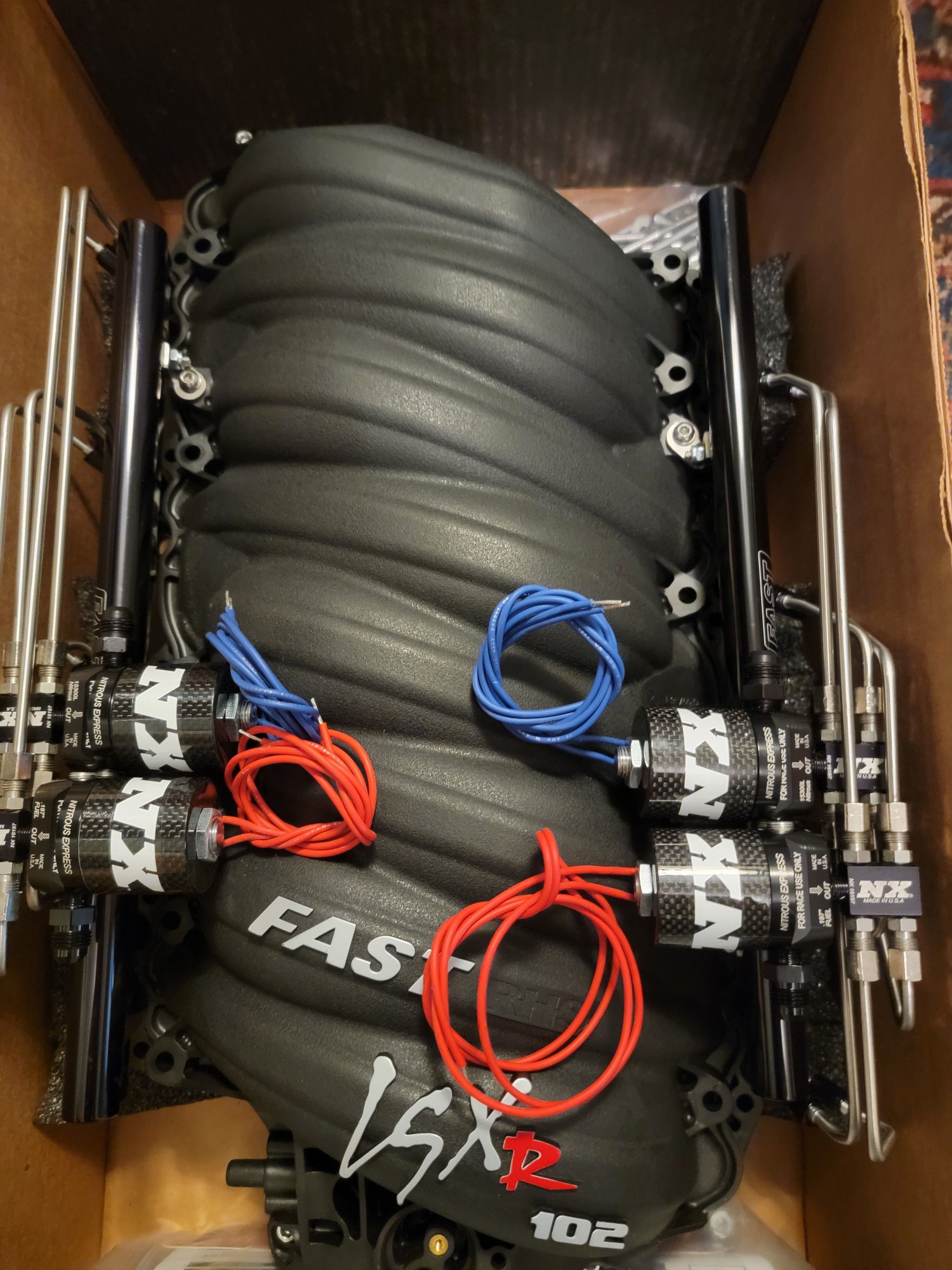 Engine - Power Adders - Fast lsx 102 intake Nitrous Express Cathedral Port ls1/ls6 Direct Port Pre Plumbed/TB - New - 1998 to 2002 Chevrolet Camaro - 1998 to 2002 Pontiac Firebird - 0  All Models - Birmingham, AL 35235, United States