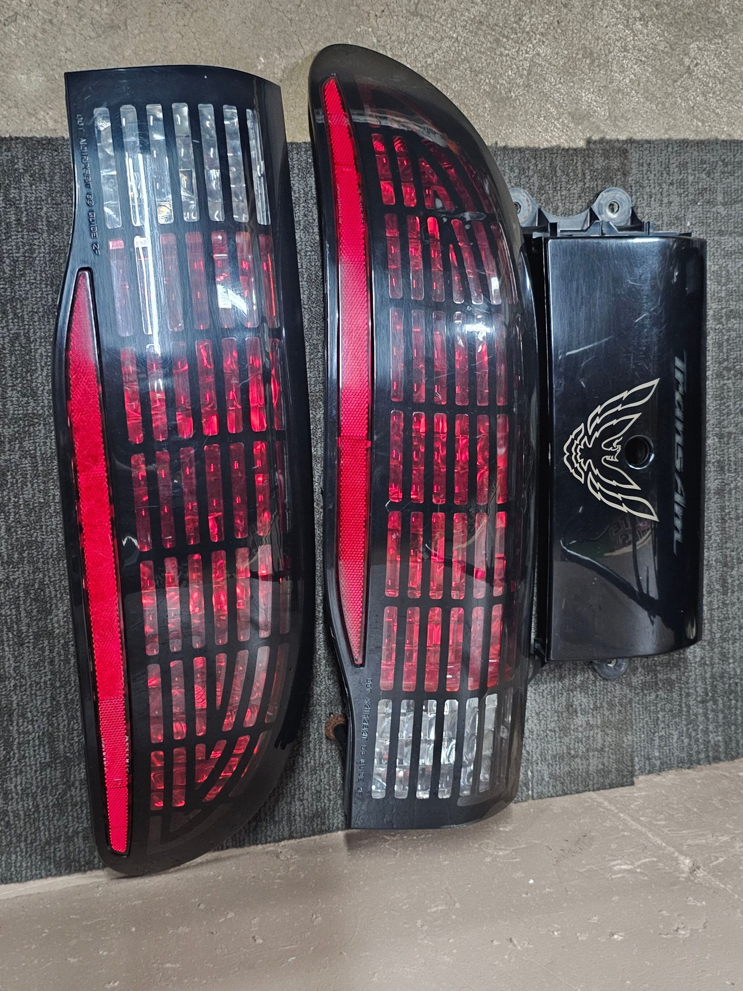 Exterior Body Parts - 93-97 pontisc firebird trans am grid style tail lights with filler - Used - Schaumburg, IL 60193, United States