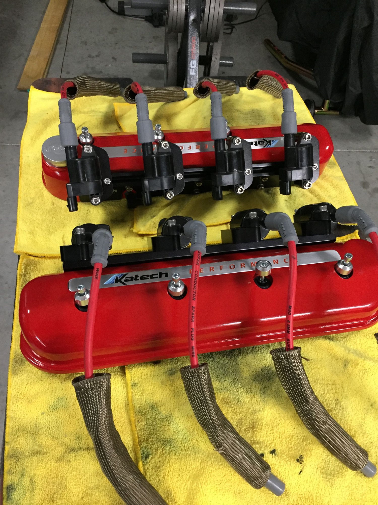  - Kateck LS valve covers with coil mounting kit and wires - Orlando, FL 32712, United States