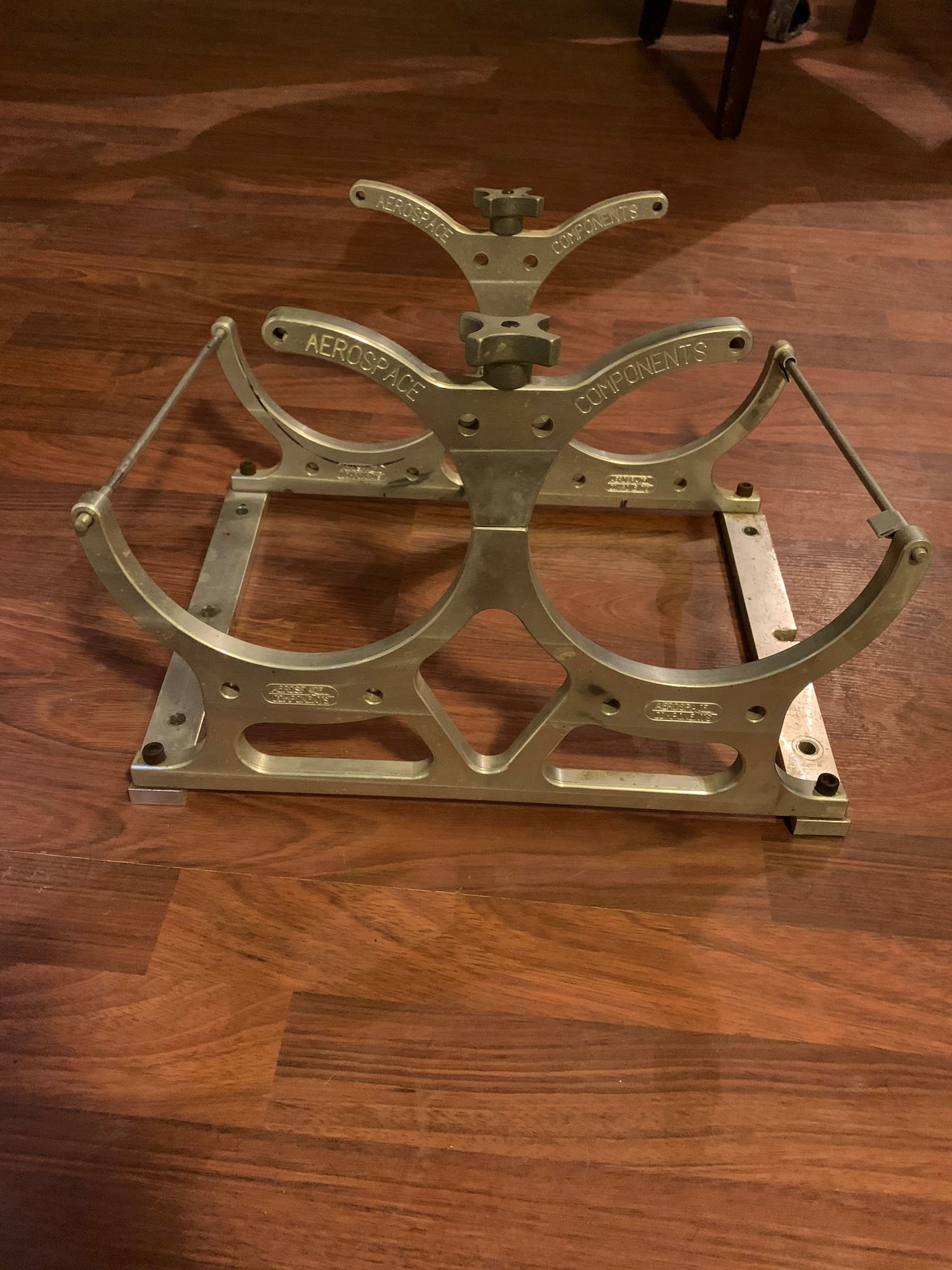 Aerospace components dual nitrous bottle bracket LS1TECH Camaro and