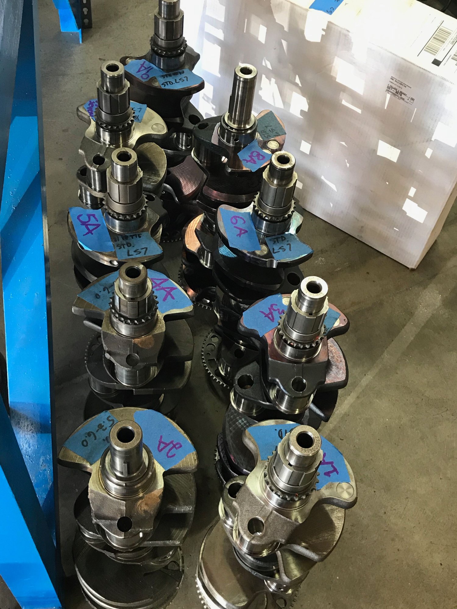 Engine - Internals - LS7 Crankshaft Used Factory OEM 4.00 Stroke 58x Reluctor w/Oil Pump Drive - Used - Harbor City, CA 90710, United States