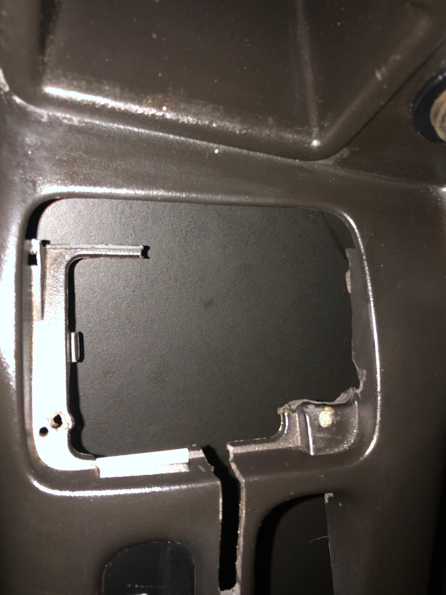  - A4 console shift plate 00-02 Ebony, modified for B&M ratchet shifter - Mason, Ohio Usa, OH 45040, United States