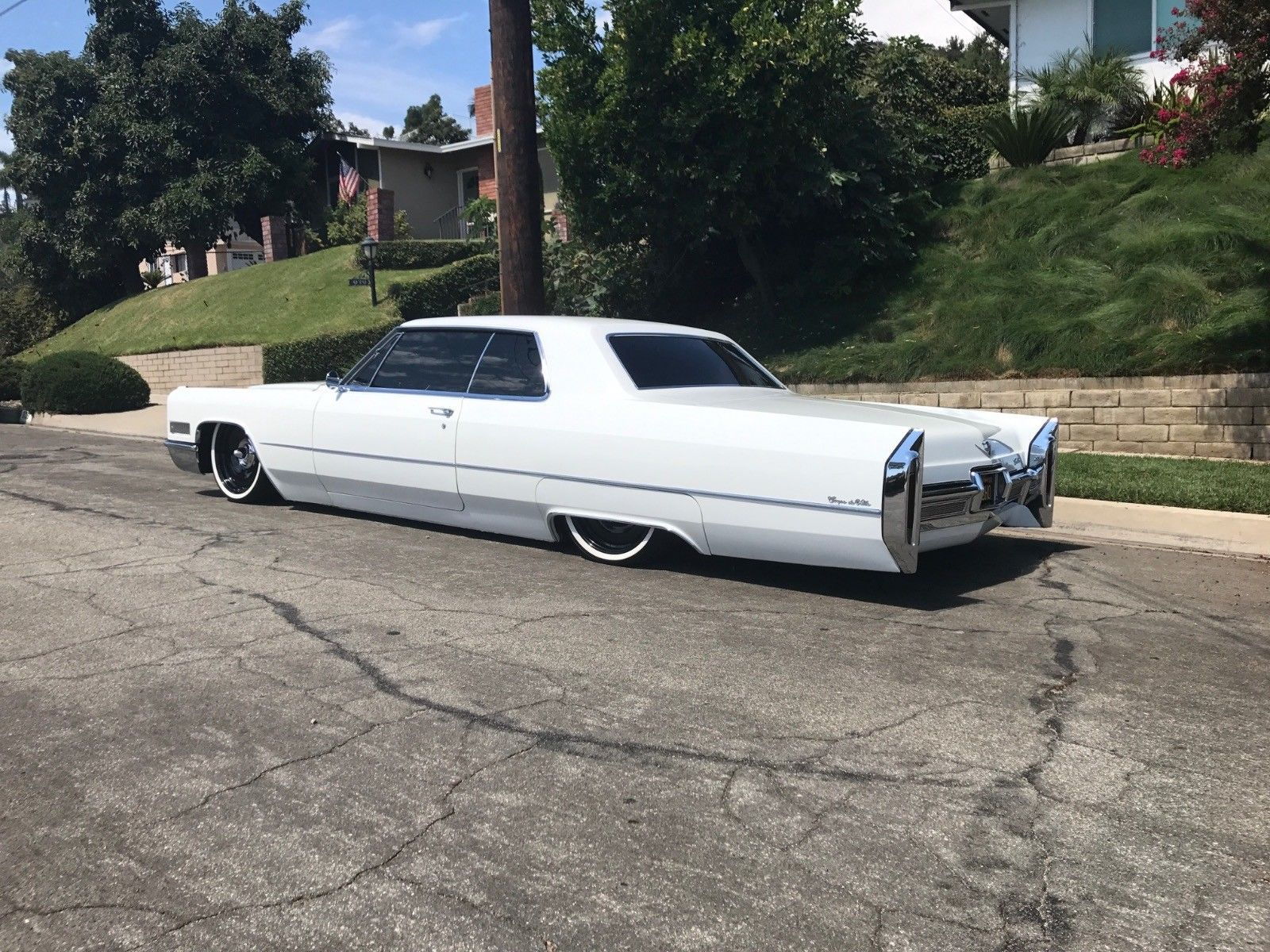1966 Cadillac DeVille - 1966 Cadillac Deville. Bagged, 46k documented miles, A/C, Mint - Used - VIN J6254234 - 46,000 Miles - 8 cyl - 2WD - Automatic - Coupe - White - Northbrook, IL 60062, United States
