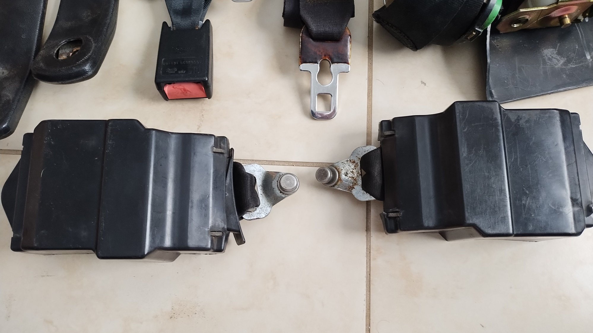 Interior/Upholstery - 87-92 Camaro Firebird Convertible Seat Belt Complete Set - Used - -1 to 2027  All Models - Irvine, CA 92614, United States