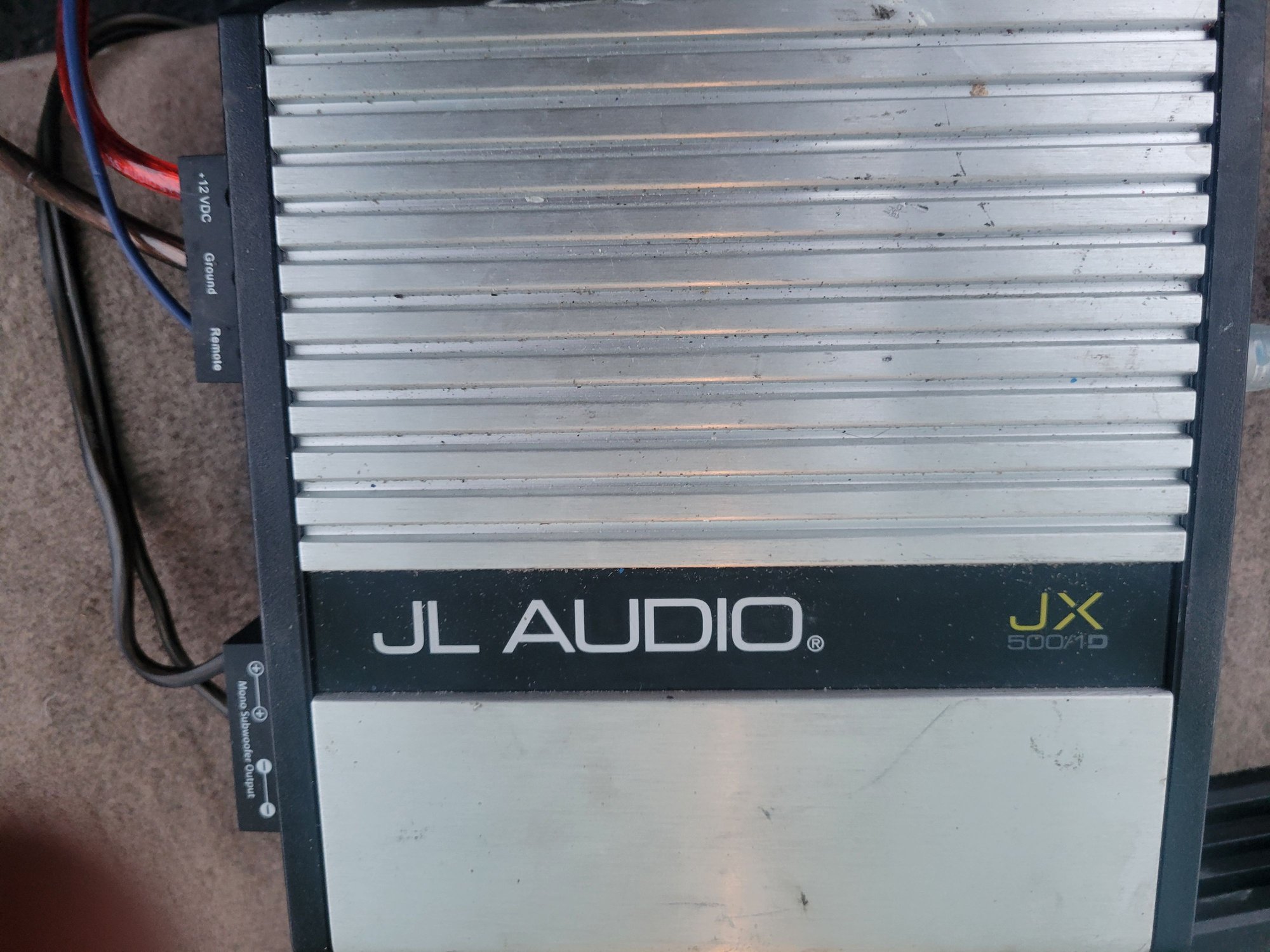 And single channel already powering my sub