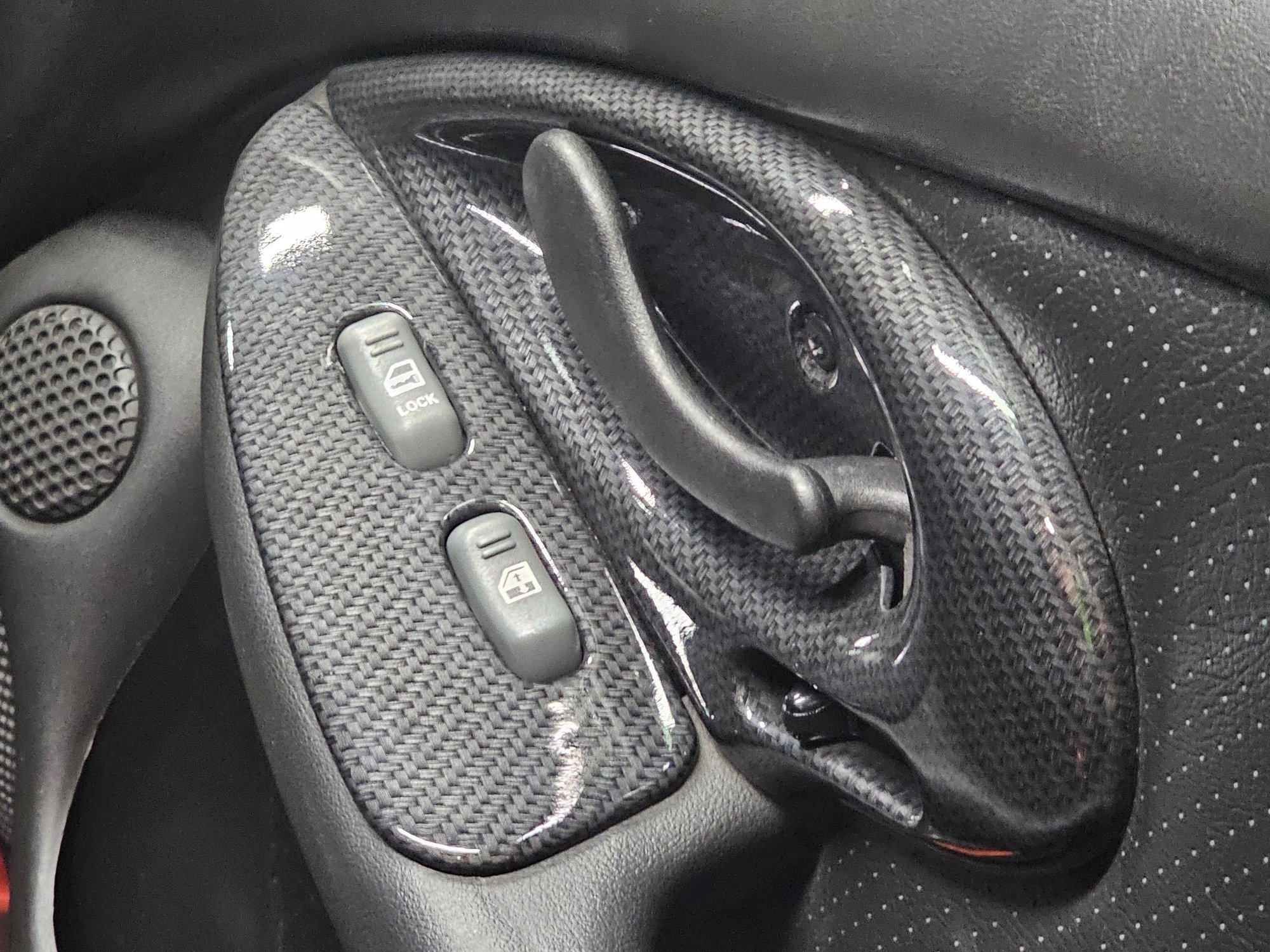 Interior/Upholstery - 🔥 93-02 firebird trans am hydro carbon fiber door trim bezels window and door - Used - 1993 to 2002 Pontiac Firebird - Hanover Park, IL 60133, United States