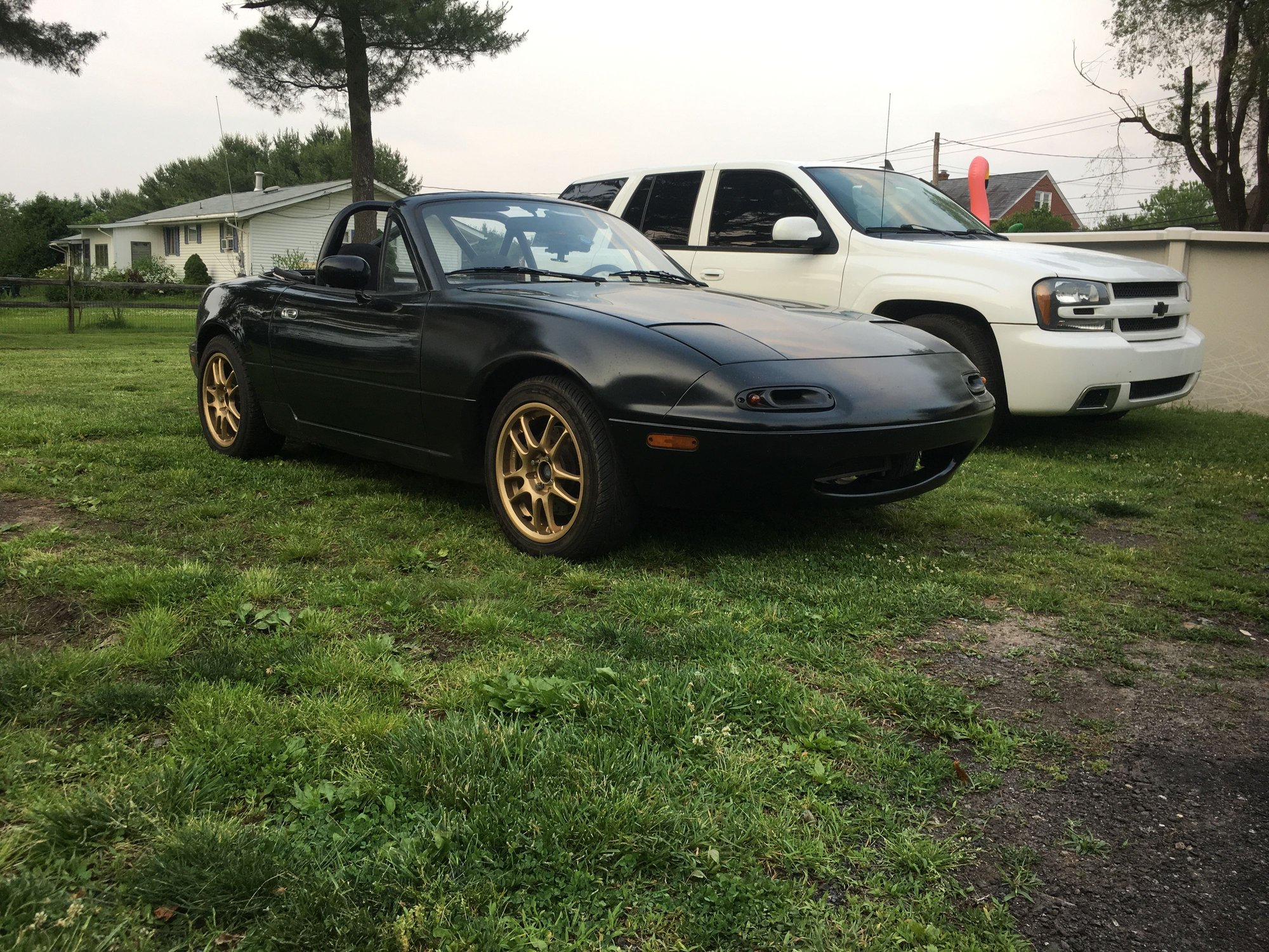 1995 Mazda Miata - 1995 Mazda Miata ls1 4l60e swapped - Used - VIN Jm1na3538s0605829 - 40 Miles - 8 cyl - 2WD - Automatic - Convertible - Black - Quakertown, PA 18951, United States