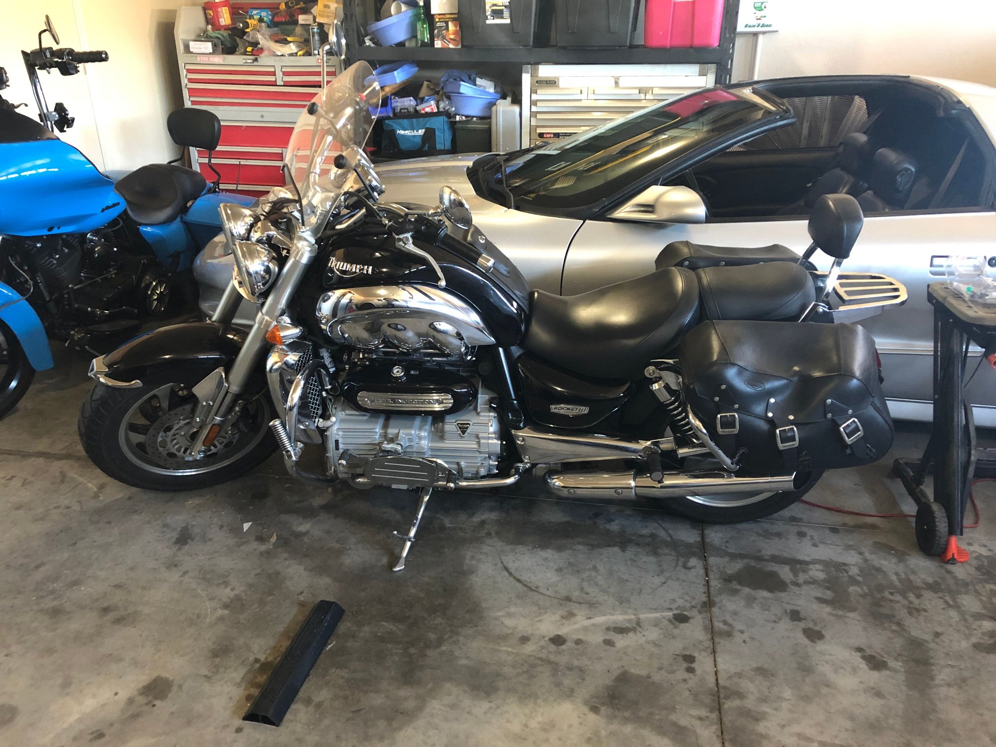 2005 Triumph Rocket III - Looking to trade for go fast goodies... - Used - VIN 123456789101112 - 6,215 Miles - 3 cyl - 2WD - Manual - Black - Oklahoma City, OK 73162, United States