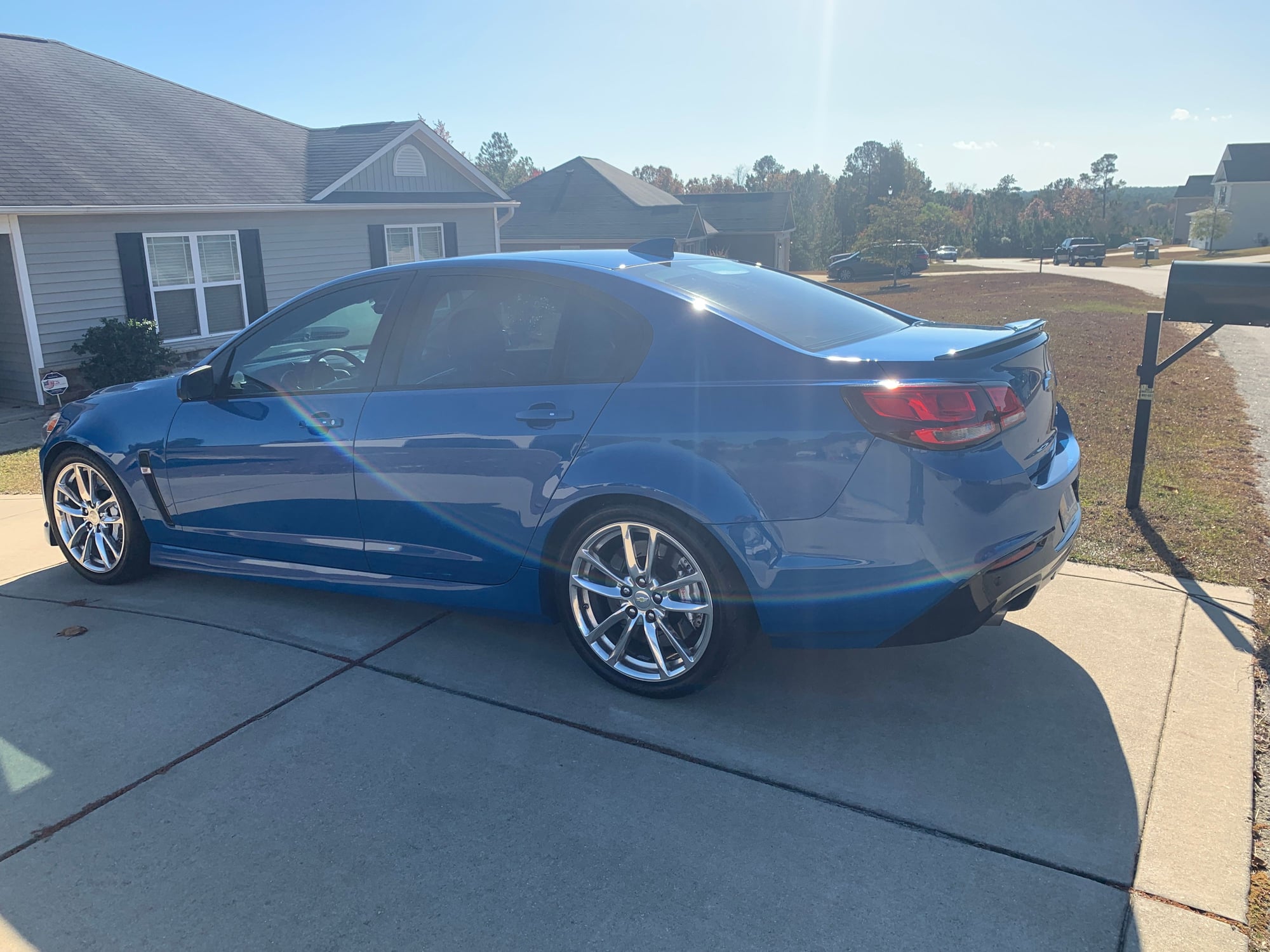2015 Chevrolet SS - 2015 Chevy SS 6AT Perfect Blue Metallic - Used - VIN 6G3F15RW2FL105290 - 50,601 Miles - 8 cyl - 2WD - Automatic - Sedan - Blue - Fayetteville, NC 28314, United States