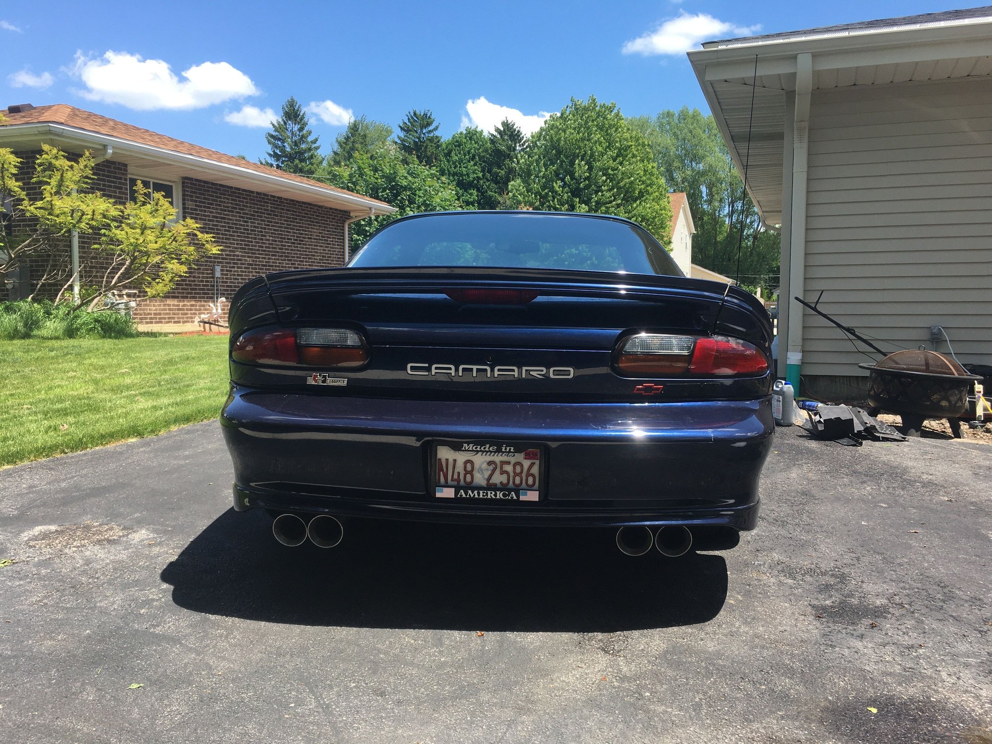 2000 Chevrolet Camaro - 2000 Camaro z28 6-speed - Used - VIN 2g1fp22g3y2177219 - 8 cyl - 2WD - Manual - Coupe - Blue - Lincolnshire, IL 60069, United States