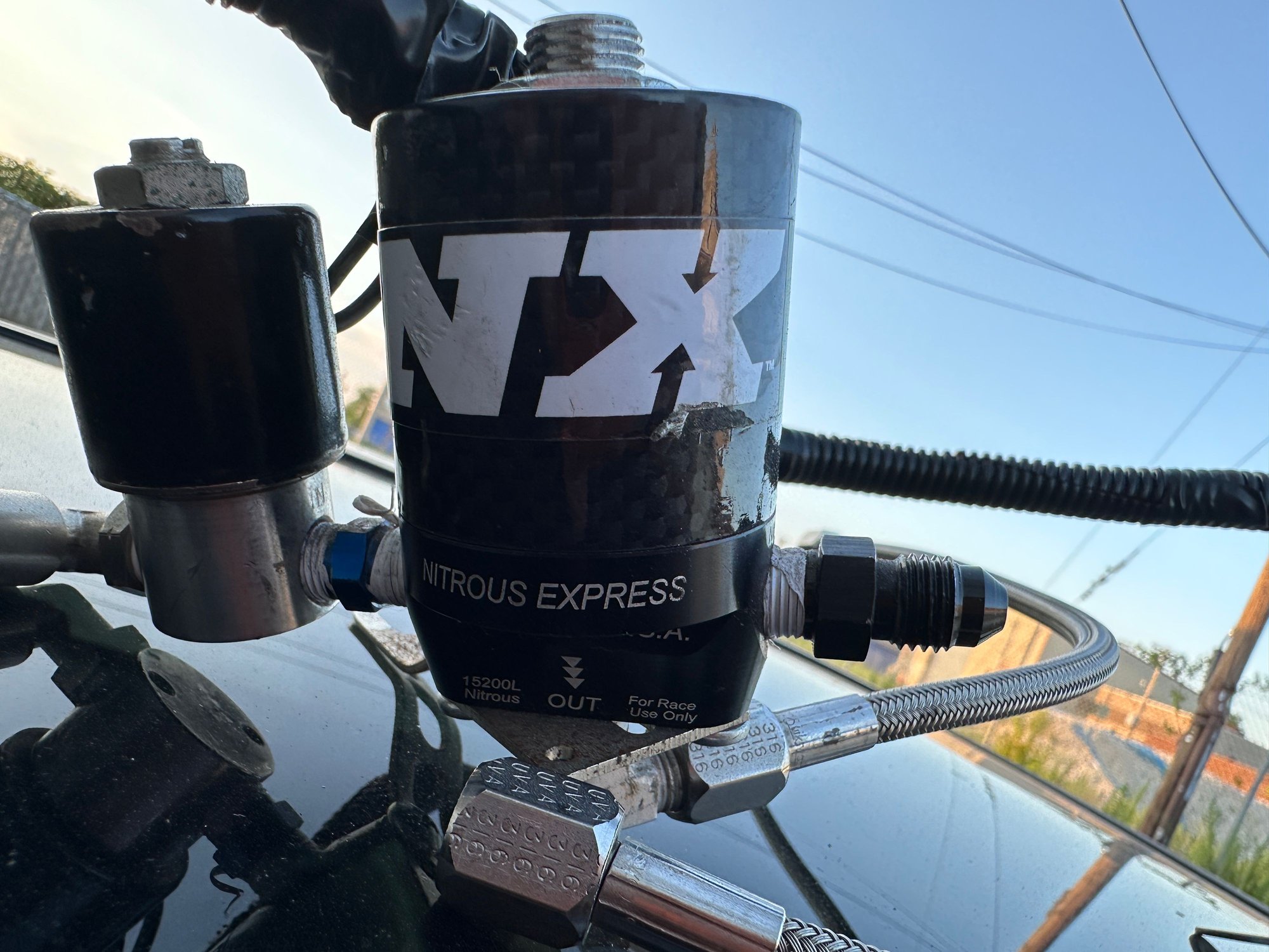 Engine - Power Adders - Nitrous Express : Lightning Stage 6 Nitrous and Fuel Solenoids - Used - 0  All Models - Nyc, NY 11096, United States