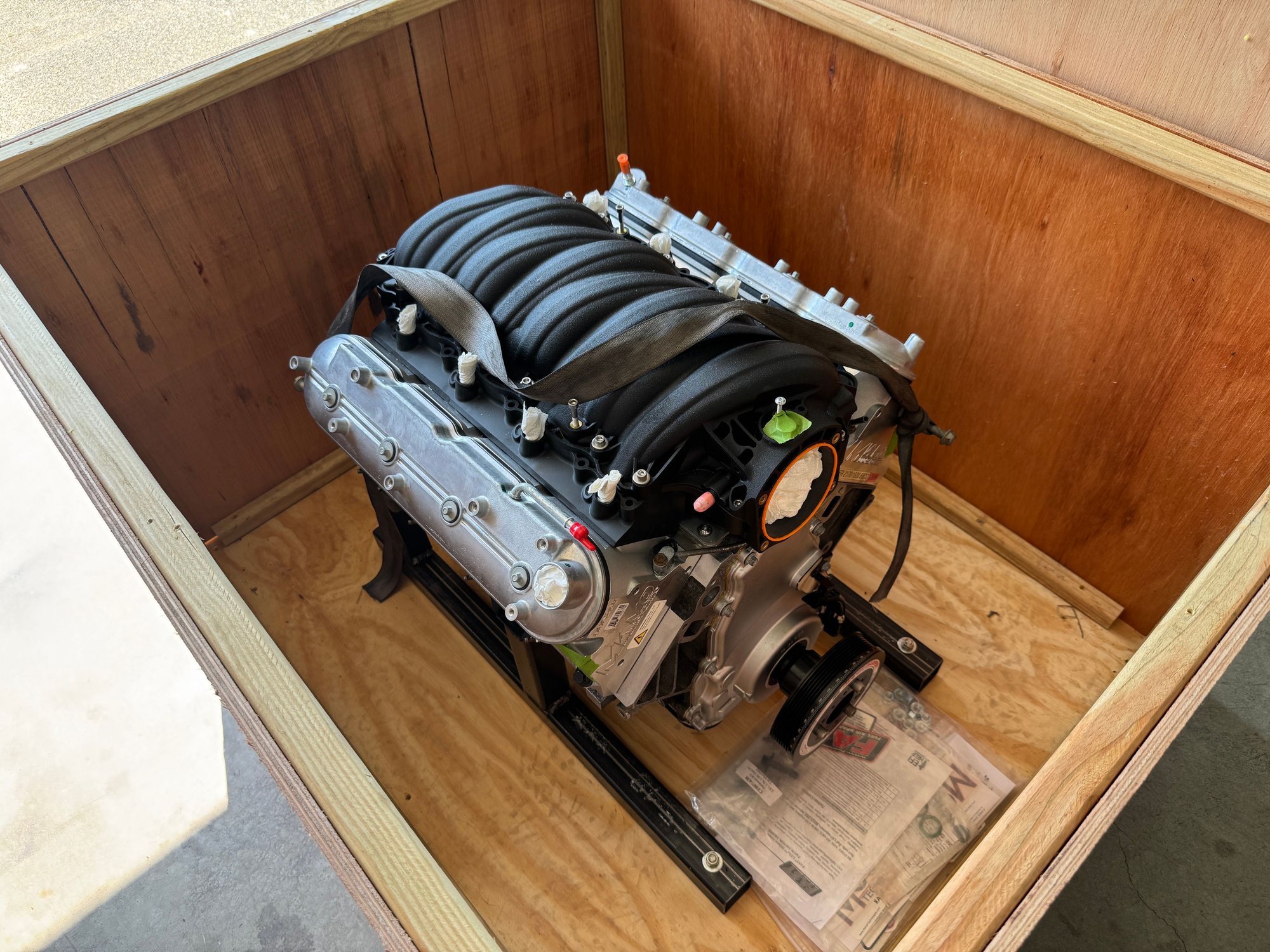 The new engine got here today � it will be a while before I get to it.