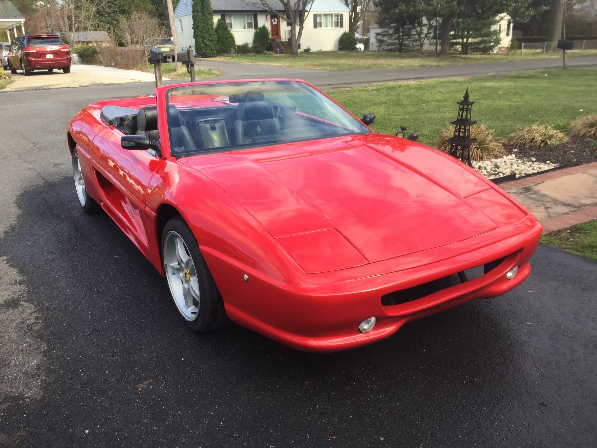 1986 Pontiac Fiero - Faux Ferrari 355 roadster (Fiero Kit) - Used - VIN 1G2PF3790Gp247270 - 116,000 Miles - 8 cyl - 2WD - Automatic - Convertible - Red - Alexandria, VA 22310, United States