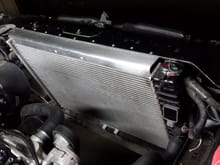 2001 F body radiator fits this swap well