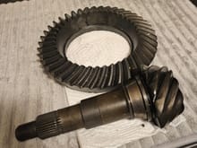 $50, motive 411 ring & pinion gear, went back to 342