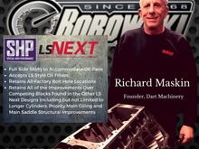 Richard Maskin, Founder of Dart Machinery  with Block #0002. Call 815-725-2727