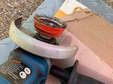 I went to town on that 8.8 and completely wore out my Harbor Freight cupped, wire brush.  I hate china made stuff so I looked on eBay and found some NOS, leftover made in USA cupped, wire brushes. They were almost as cheap as the china stuff from HF!