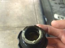 fresh reman motor from jasper, 5.3. Just noticed this under the oil cap. I haven't driven it maybe 70 miles since I've swapped motors and I'm wondering if maybe it's just condensation build up from it sitting a few months after the swap combined with the cold weather we've been having. Any thoughts?