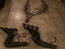 AR Header and Y-pipe.  I got these off of Ebay for $800