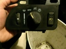Lt1 style dimmer headlamp switch