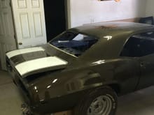 1969 X33 Z28 with LS1/T56 Burnished Brown & White.  Street cruiser