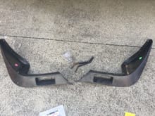 Front Spoiler with brackets