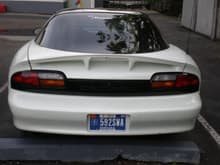 The new Glossy Berger Panel and Aftermarket SS Spoiler