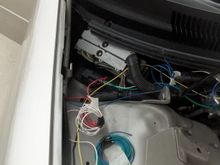 Mounted the relay on the PCM bracket. Getting wires sorted for connection to solenoids and fpss and ddws.