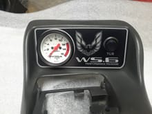 He made this for me.. gauge is just for mock up, I got rid of my lighter since there's another plug by the brake anyways and it looked cleaner without it. Turned out great and he's a great guy to deal with.  Hopefully me sharing this info is allowed since he's a member.