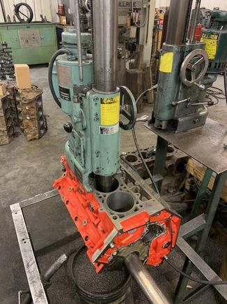 Block getting opened up.