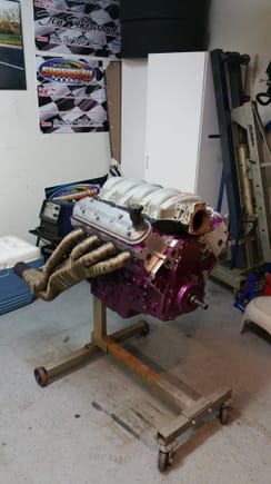 Got headers wrapped and intake clean