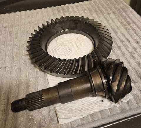 $50, motive 411 ring & pinion gear, went back to 342