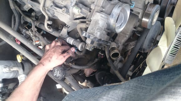 Fighting with the injector plugs...
