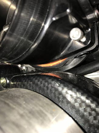 Nick Williams throttle body barely hits the o ring on the fast intake at the bottom. Sold t and ordered a Holley 105mm.  Fitment always seems to be a problem!
