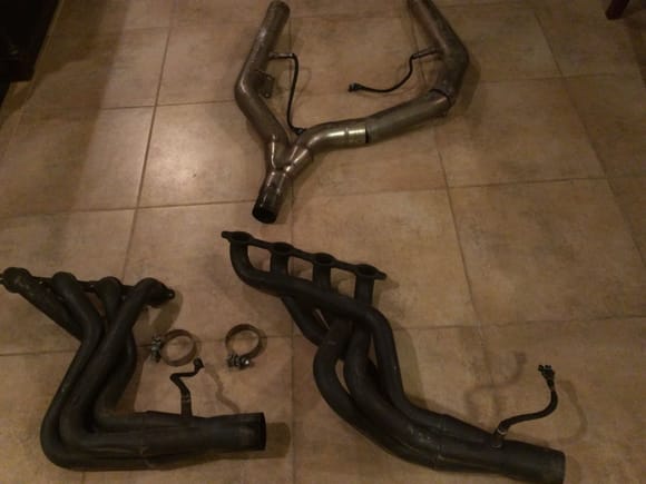 AR Header and Y-pipe.  I got these off of Ebay for $800