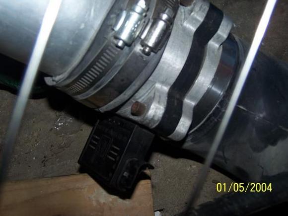 maf... plastic is broken off at the plug area... works fine.. stage 4 weight reduction.