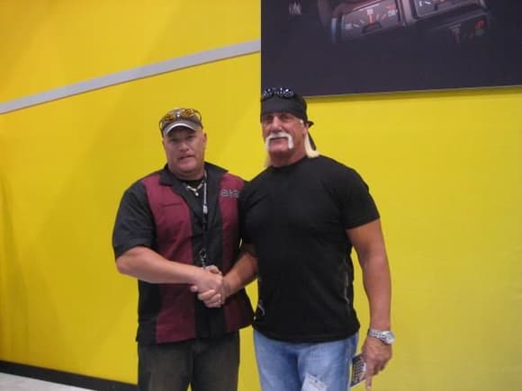 Me and the Hulkster..