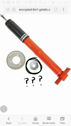 Im at work so i found the photobof the shock and parts it came with... im assuming this just slides down and is tapped on top of the shock regardless of lowered or not... too late now anyways haha