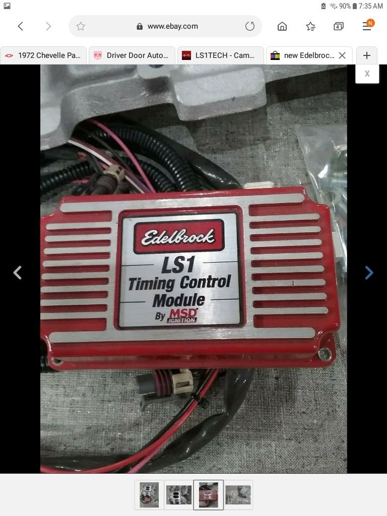  - Edelbrock 71187 intake manifold and Ignition box - Schenectady, NY 12303, United States