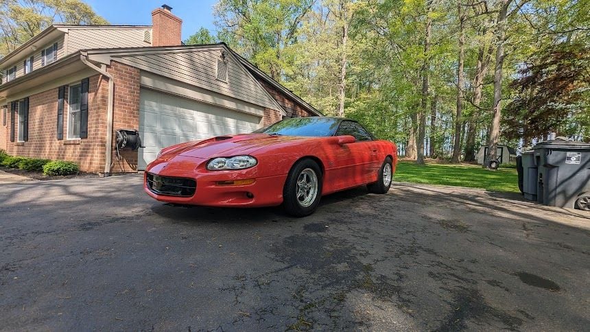 2001 Chevrolet Camaro - Low mileage 2001 Camaro SS for sale - Used - VIN 2G1FP22G412112773 - 40,247 Miles - 8 cyl - 2WD - Automatic - Coupe - Red - Fallston, MD 21047, United States