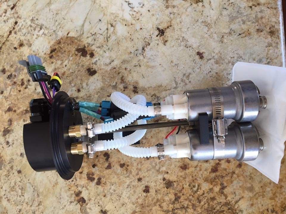 Chris1323 dual 450 fuel pumps and hot wire kit w/ Hobbs switch