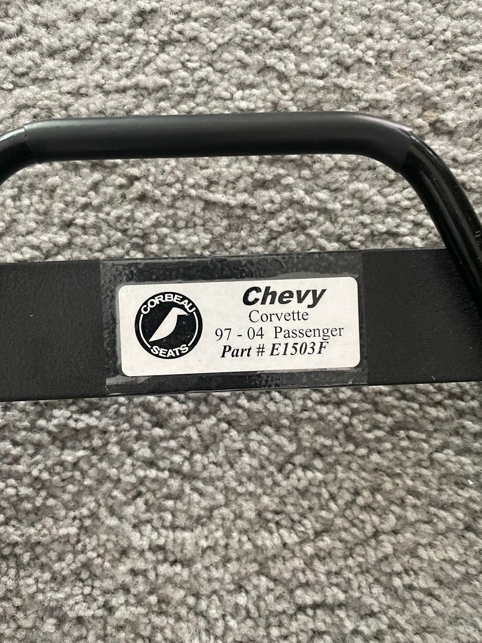 Interior/Upholstery - C5 Corvette - Corbeau Seat Rails and Sliders - Used - 1997 to 2004 Chevrolet Corvette - South Elgin, IL 60177, United States