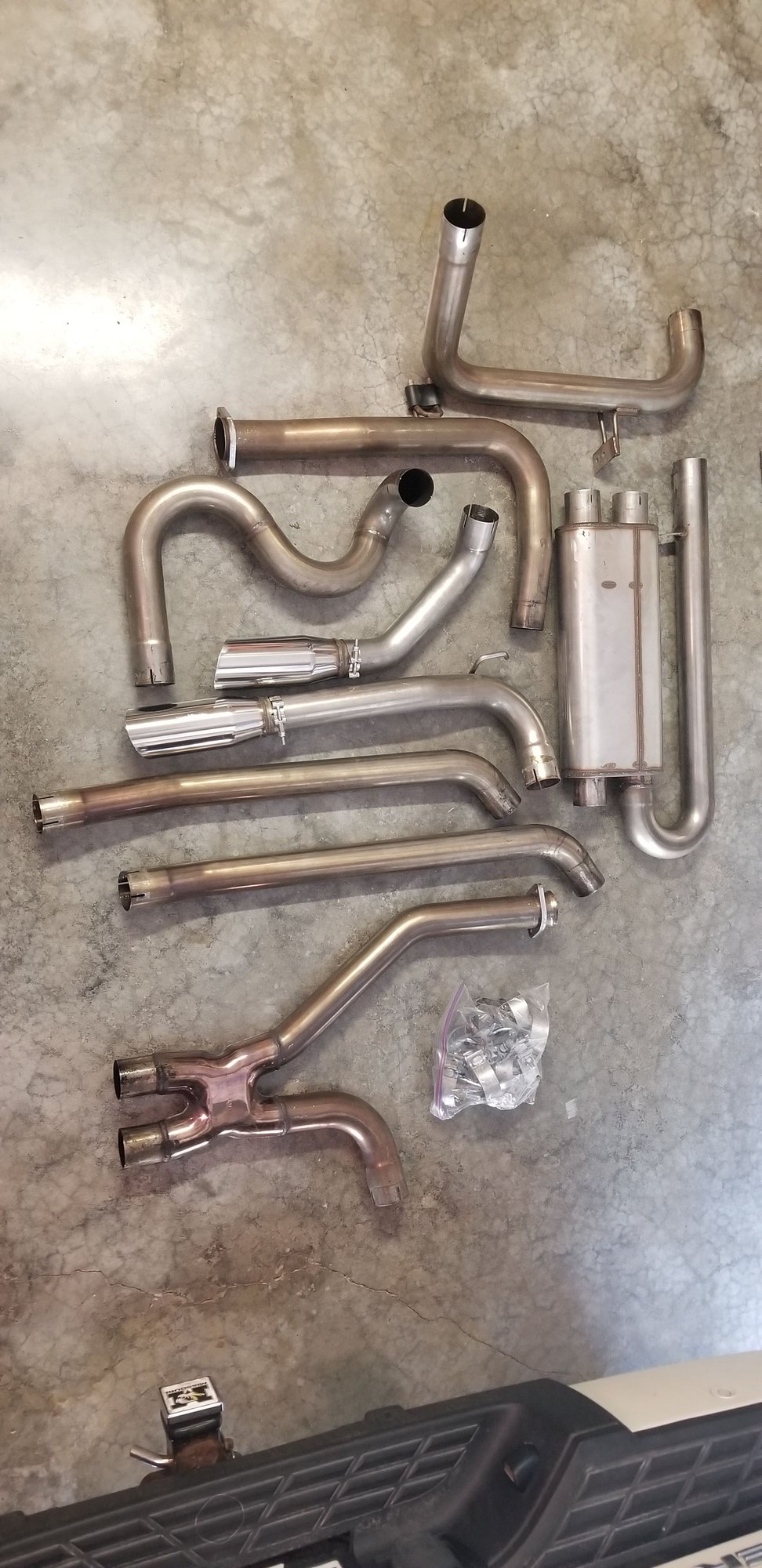Engine - Exhaust - Bassani True Dual cat back exhaust system - Used - 1998 to 2002 Pontiac Firebird - Blue Springs, MO 64014, United States