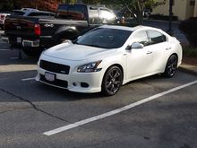 Front lip and roof spoiler complete