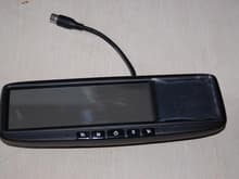 the front of 3.5'' universal GPS rearview mirror,2
