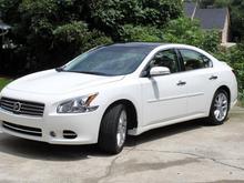 Side moldings and front chrome