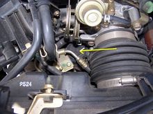 00max EGR valve location