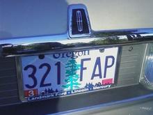 funny fap plate car