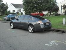 With my new Maxima wheels before I put the rear spoiler on