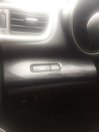 Vivid ash black wood grain vinyl wrap